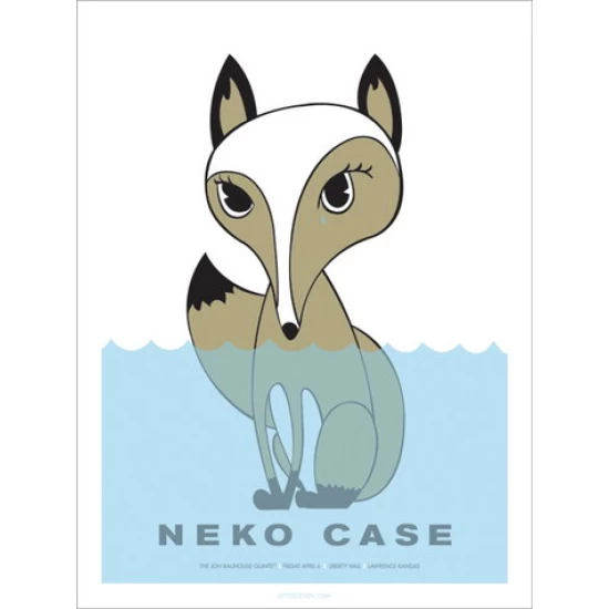 Neko Case Concert Poster by Vahalla Studios (SOLD OUT)