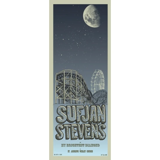 Sufjan Steves Concert Poster (Terich) (SOLD OUT)