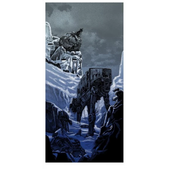 Hoth (Star Wars) by Tim Doyle (SOLD OUT)