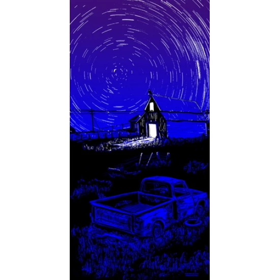 Low Level Owl print by Tim Doyle (SOLD OUT)