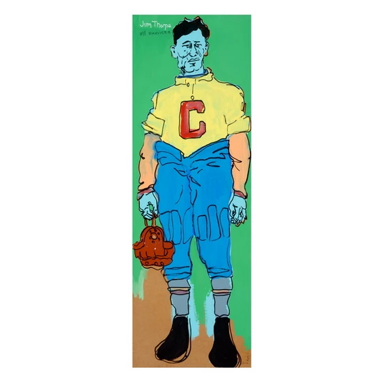 Jim Thorpe by Tim Kerr