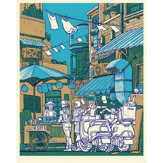 Vietnam on Wheels (Lunch Break) by Tim Doyle