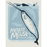 Modest Mouse concert poster by Furturtle Show Prints (SOLD OUT)