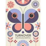 Turnover concert poster by Vahalla Studios