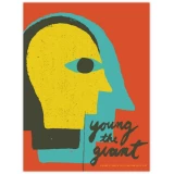 Young the Giant concert poster by Vahalla Studios