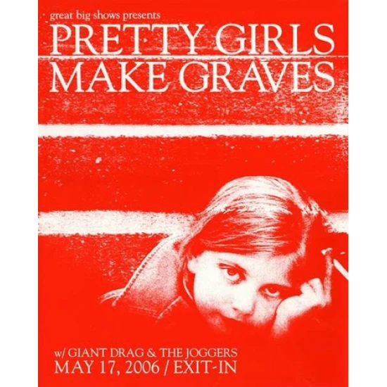 Pretty Girls Make Graves Concert Poster by Andy Vastagh (SOLD OUT)