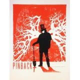 Pinback Concert Poster by Andy Vastagh (SOLD OUT)