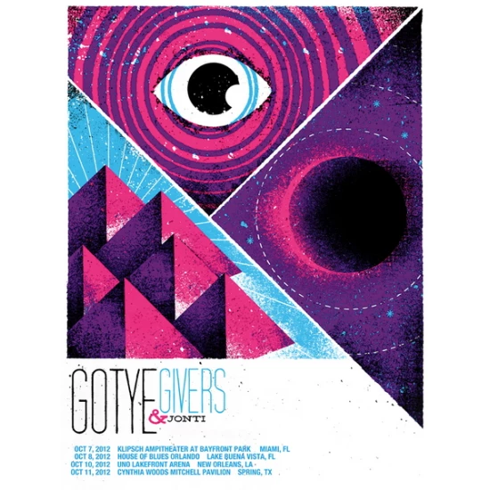 Gotye concert poster by The Work Week