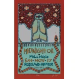 Midnight Oil Concert Poster by Gary Houston