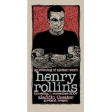 Henry Rollins Concert Poster by Gary Houston