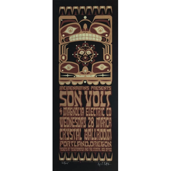 Son Volt Concert Poster by Gary Houston