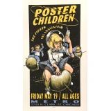 The Poster Children Concert Poster by Derek Hess