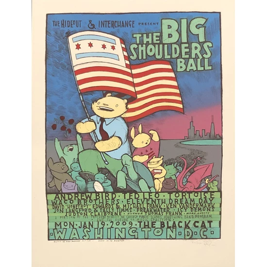 The Big Shoulders Ball by Jay Ryan (SOLD OUT)