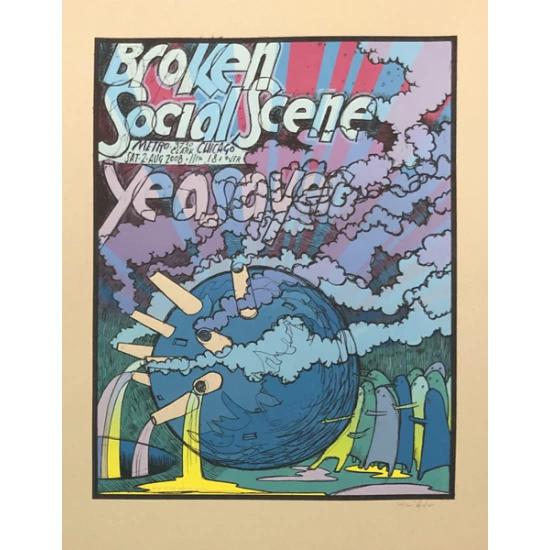 Broken Social Scene Poster by Jay Ryan