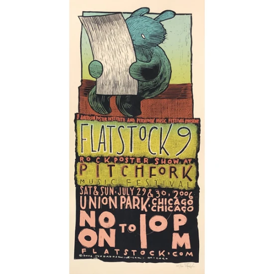 Flatstock 9 Poster by Jay Ryan