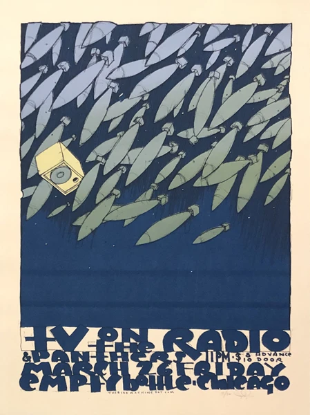 TV on the Radio concert poster by Jay Ryan (SOLD OUT)