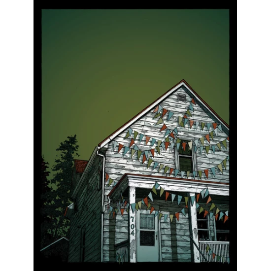 Untitled (American Football) print by Landland