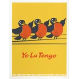 Yo La Tengo concert poster by Jaime Cervantes