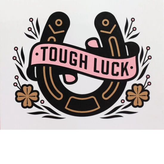 Tough Luck mini print by Hellcats USA