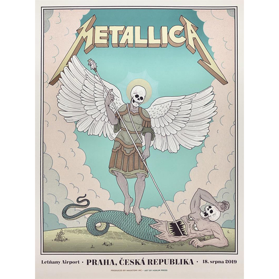 metallica concert poster