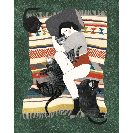 Kattenvrouw by Liekeland