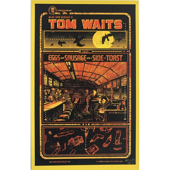 Tom Waits Art Show 2008 by Kevin Tong
