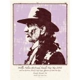 Willie Nelson ACL concert poster by Jaime Cervantes