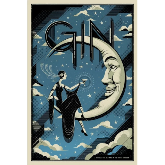 Gin print by Delicious Design League