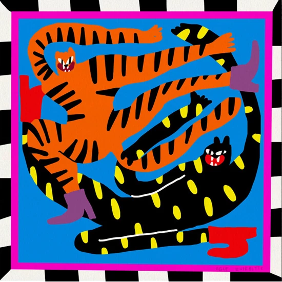Cats on the Dance Floor by Egle Žvirblytė
