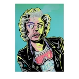 Whiskey Throttle Marilyn by Ryan Roadkill