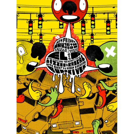 EL-P Concert Poster by Aesthetic Apparatus