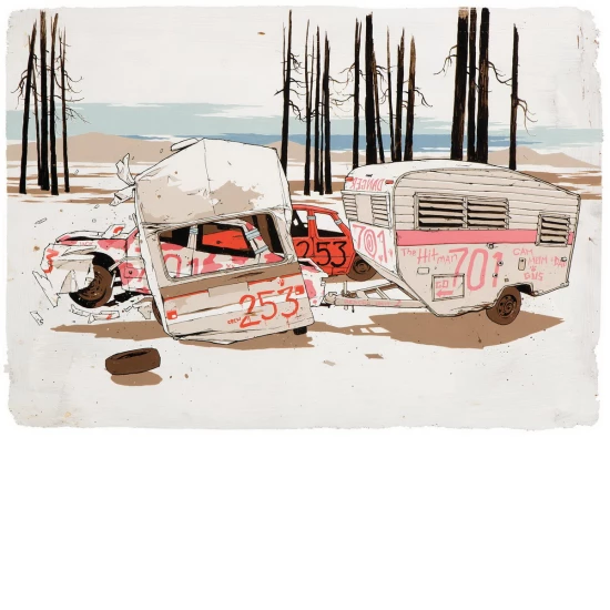 Caravans by Adam Haynes