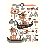 Canoe Critters by Jim Flora