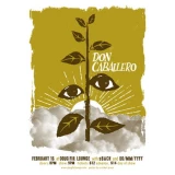 Don Caballero Concert Poster by The Cricket Press
