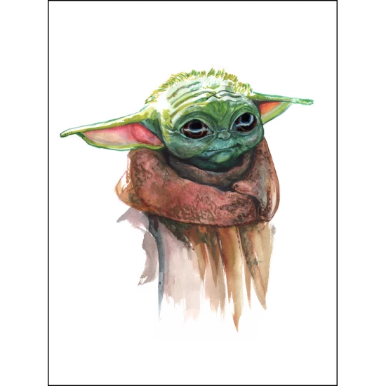 Galaxy's Child (baby yoda) by Tim Doyle