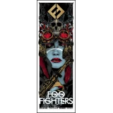 Foo Fighters Melbourne concert poster by Rhys Cooper