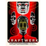 Kraftwerk 2017 poster by Tim Doyle
