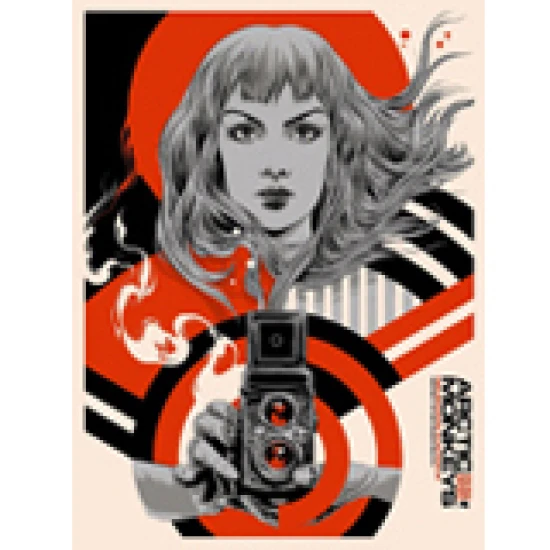 Arctic Monkeys 2023 concert poster by Ken Taylor (red) - Image 2
