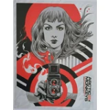 Arctic Monkeys 2023 Red Silk Foil concert poster by Ken Taylor - Image 2