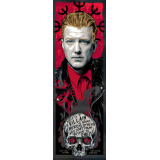 Josh Homme Queens of the Stone Age Portrait Black Foil Rhys Cooper