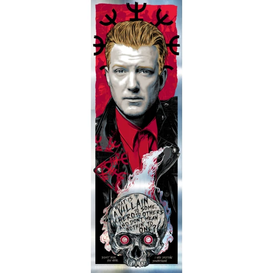 Josh Homme Queens of the Stone Age Portrait Chrome Foil Rhys Cooper