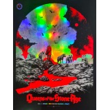 Queens of the Stone Age Sydney Foil concert poster by Ken Taylor