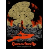 Queens of the Stone Age Sydney concert poster by Ken Taylor