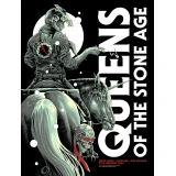 Queens of the Stone Age Auckland concert poster by Luke Preece