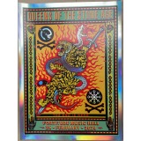 Queens of the Stone Age Brisbane Foil concert poster by Ben Brown